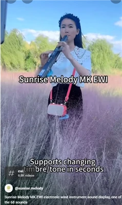 Sunrise Melody MK Ewi Klarinett Fokus På Instrumenter