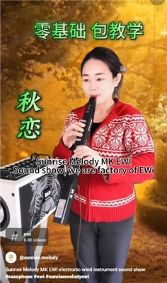 Sunrise Melody MK Ewi Aerophone Music er en del av livet
